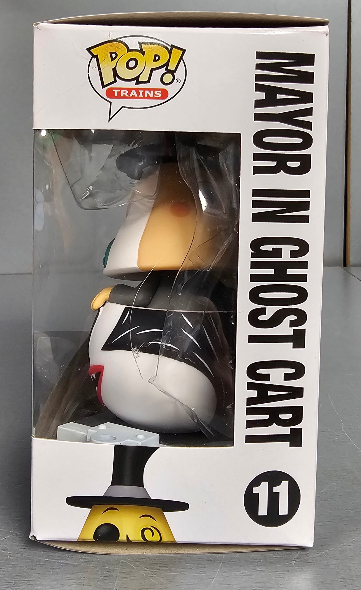 Funko Pop! Trains: The Nightmare Before Christmas Mayor in ghost cart #11 **Collection Only**
