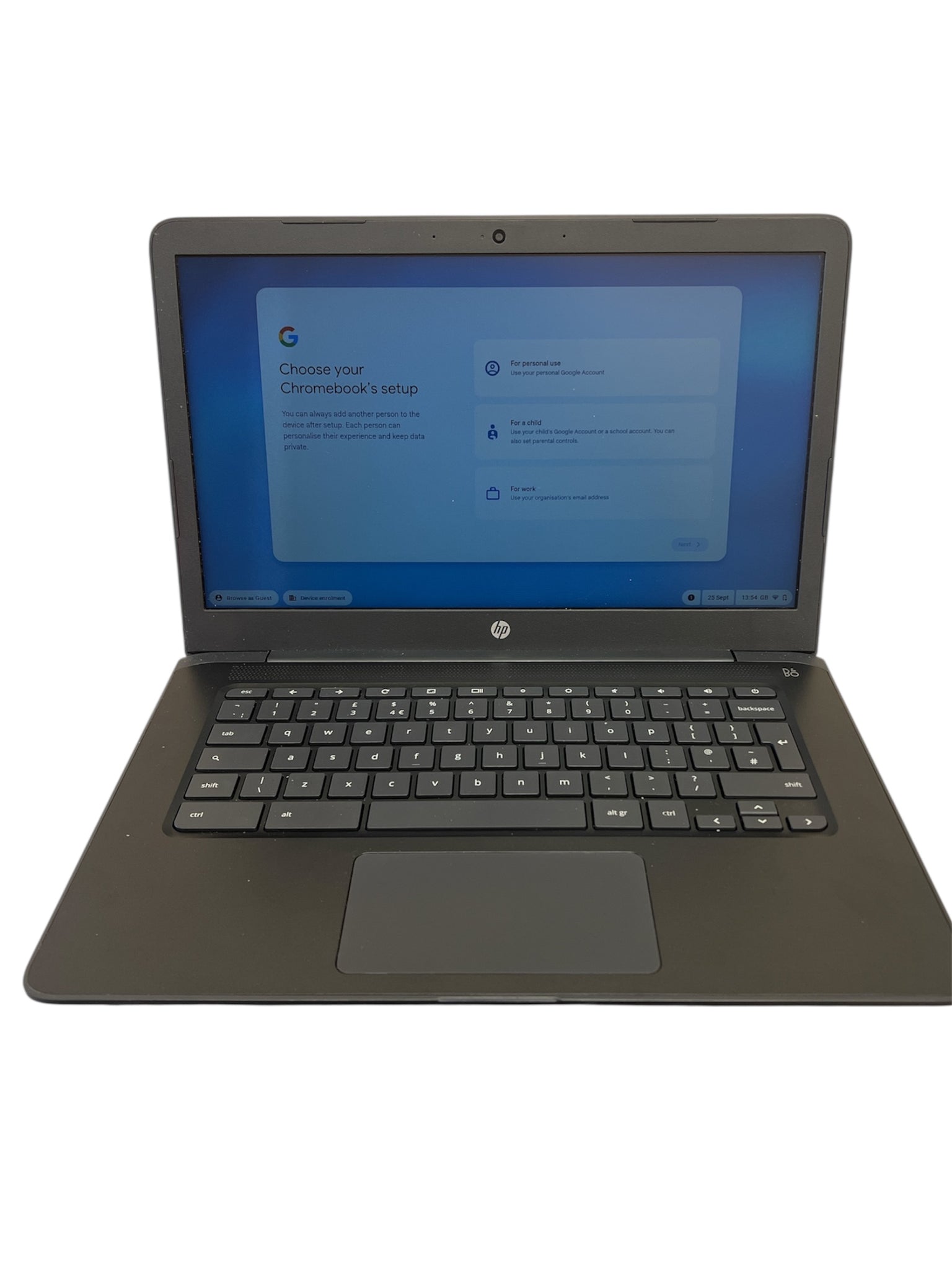 HP Chromebook -AMD a4 9120c Radeon RAM-4GB