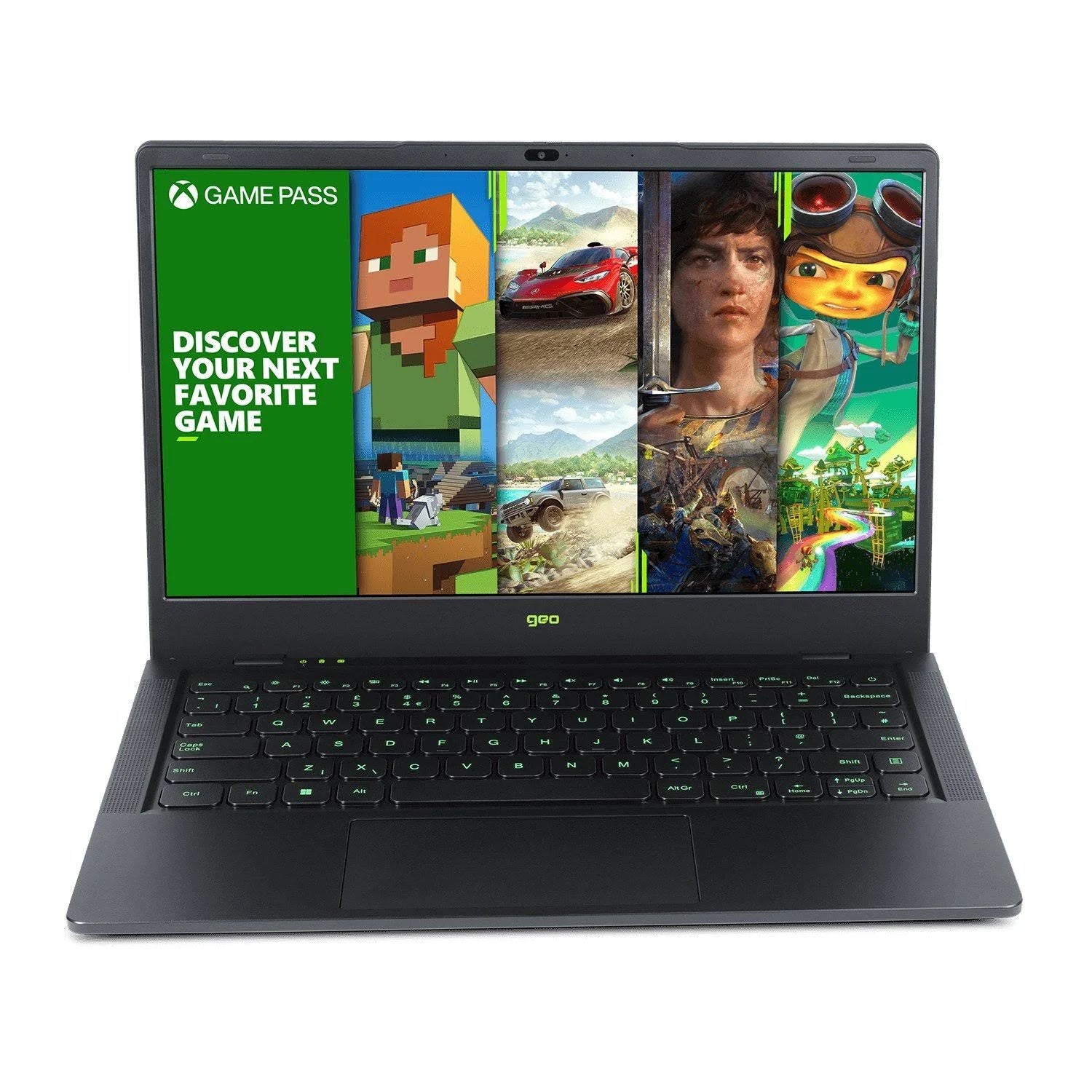 Geobook 14x Celeron 4GB 128GB Intel UHD 600 14.1" Black