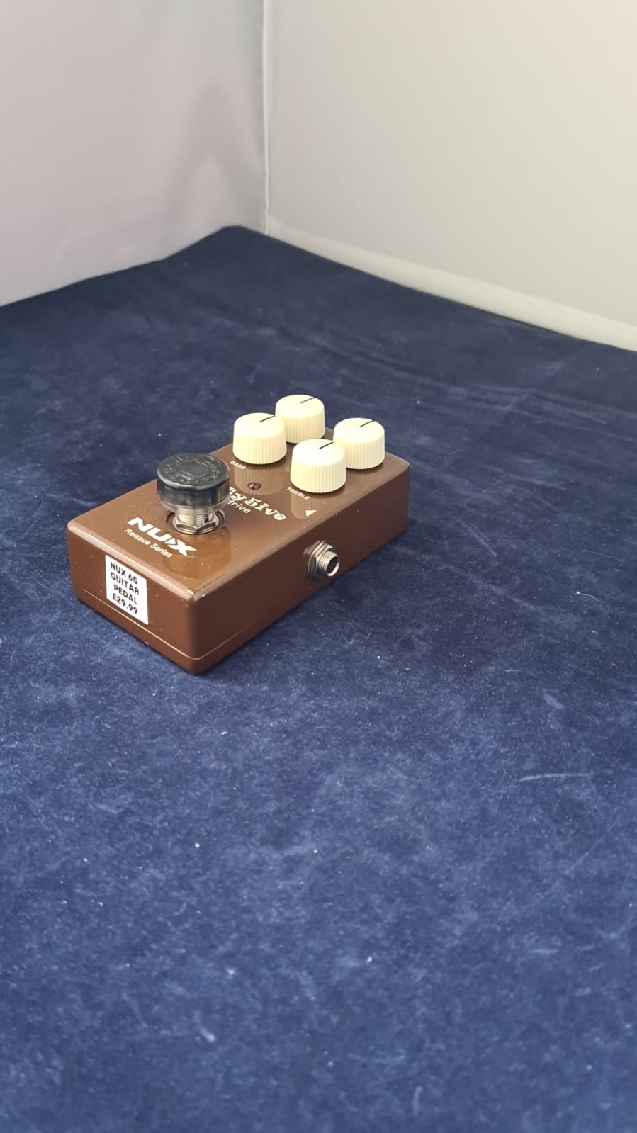 NUX 6ixty 5ive Overdrive Guitar Effects Pedal