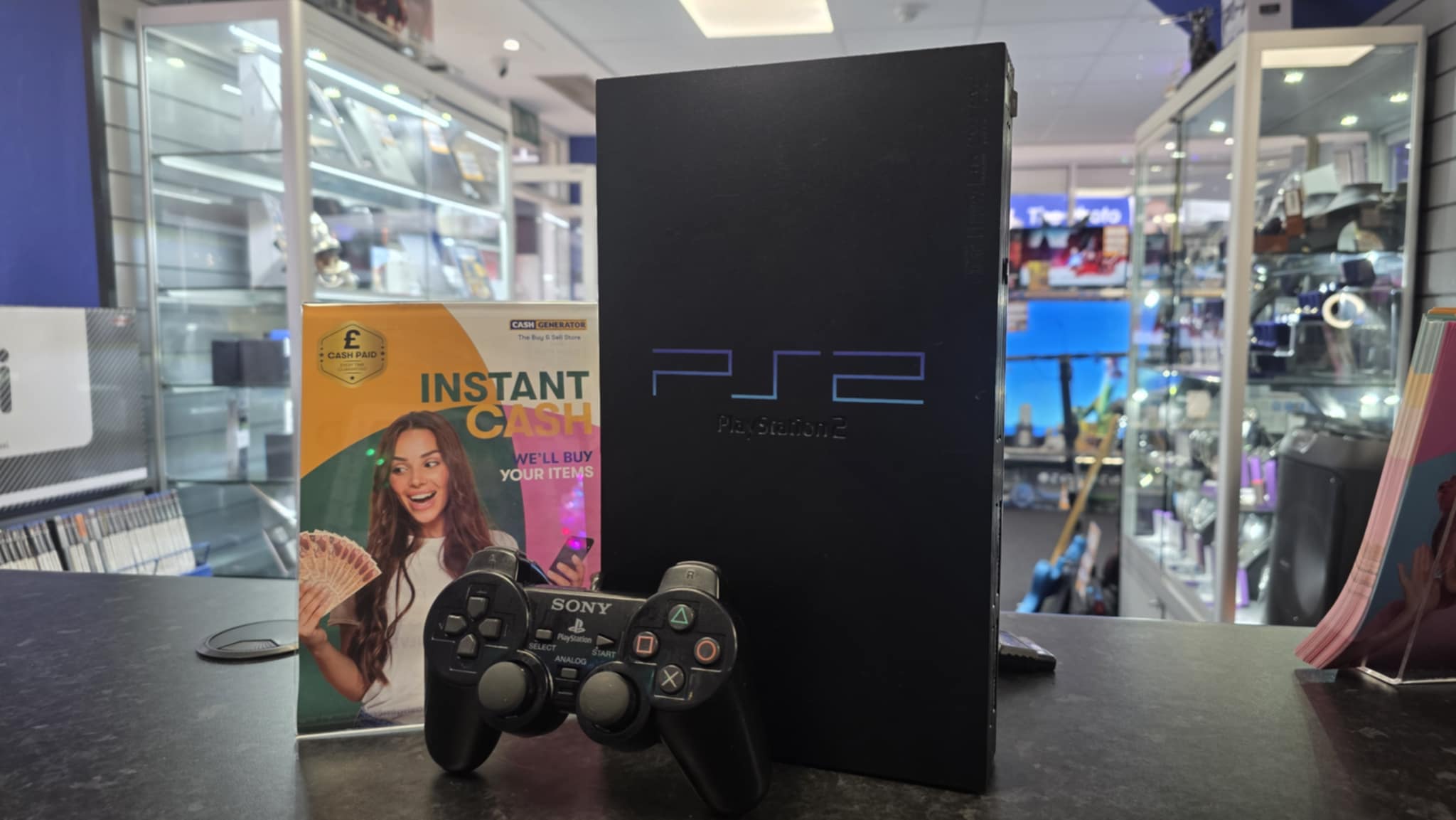 ps2 Chunky Console - Pad & Wires included