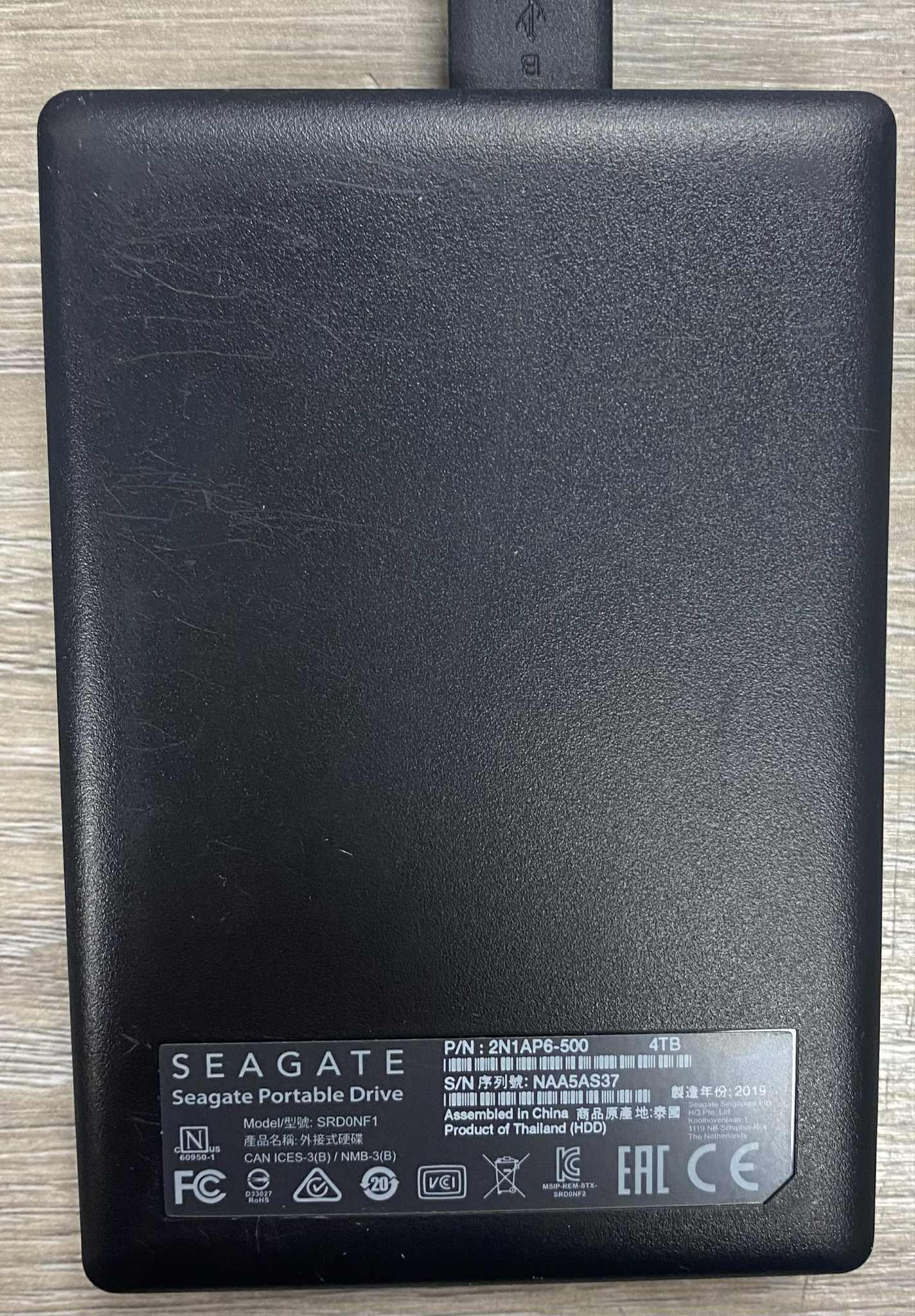 Seagate 4TB Hard Drive