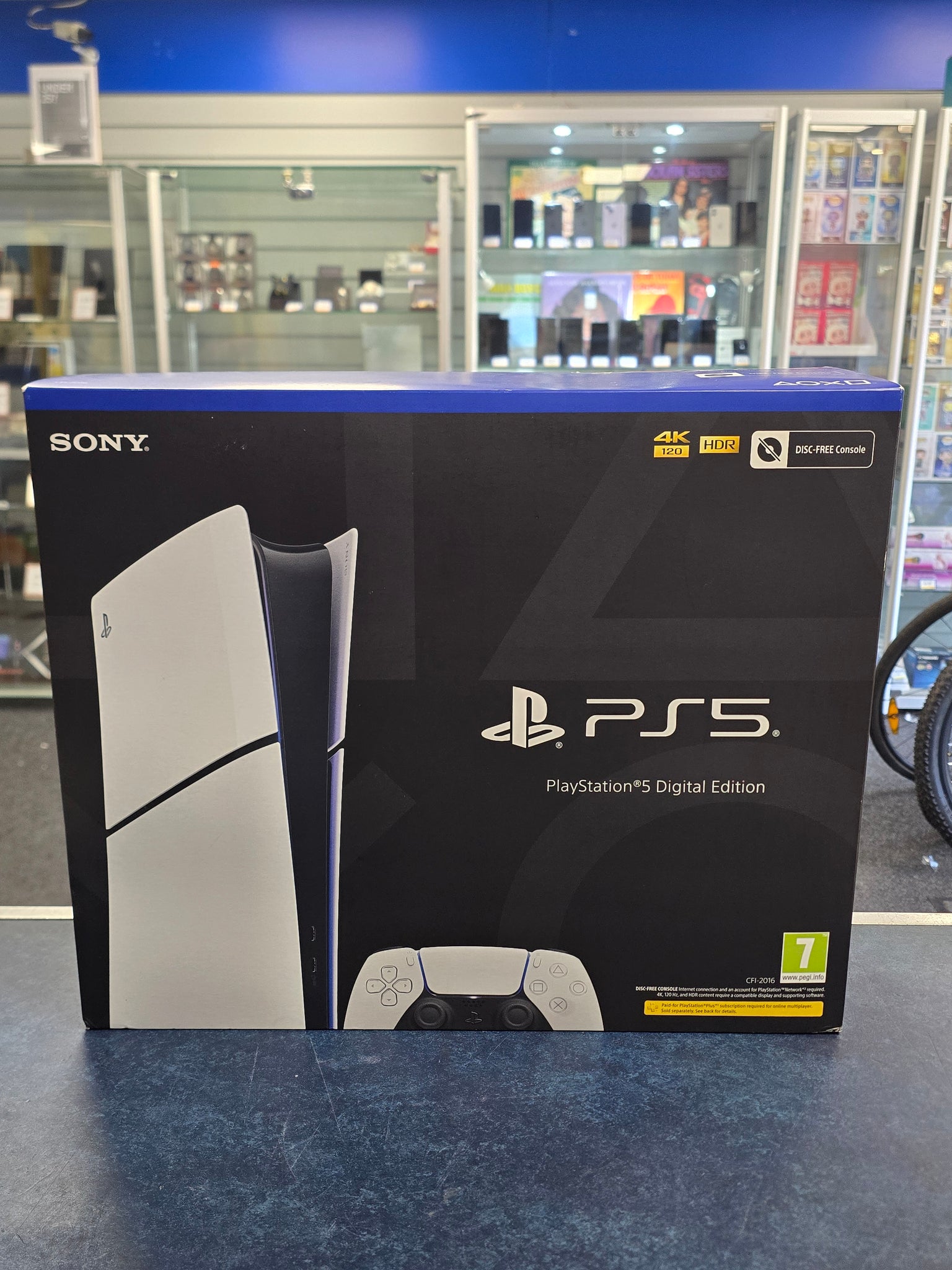 Ps5 slim digital boxed