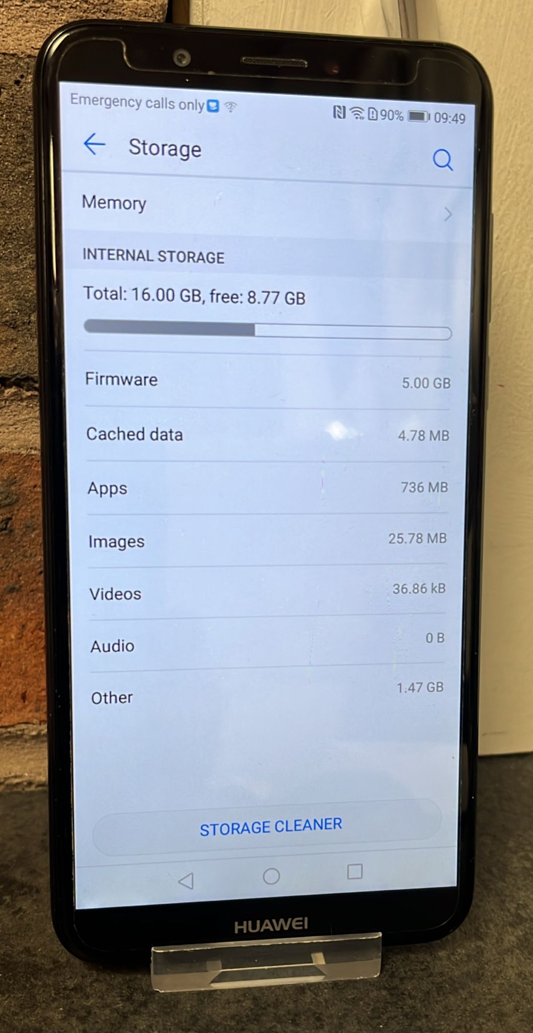 Huawei Y7 2018 16GB Black
