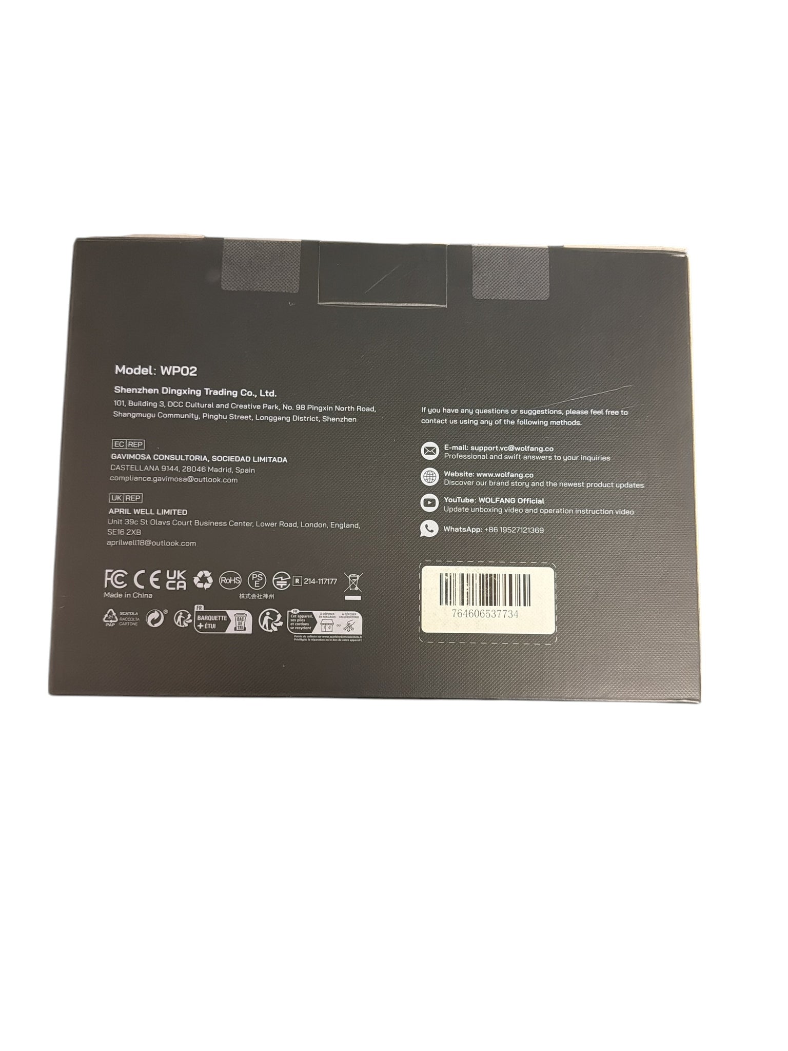 WOLFANG Mini Projector (WP02)