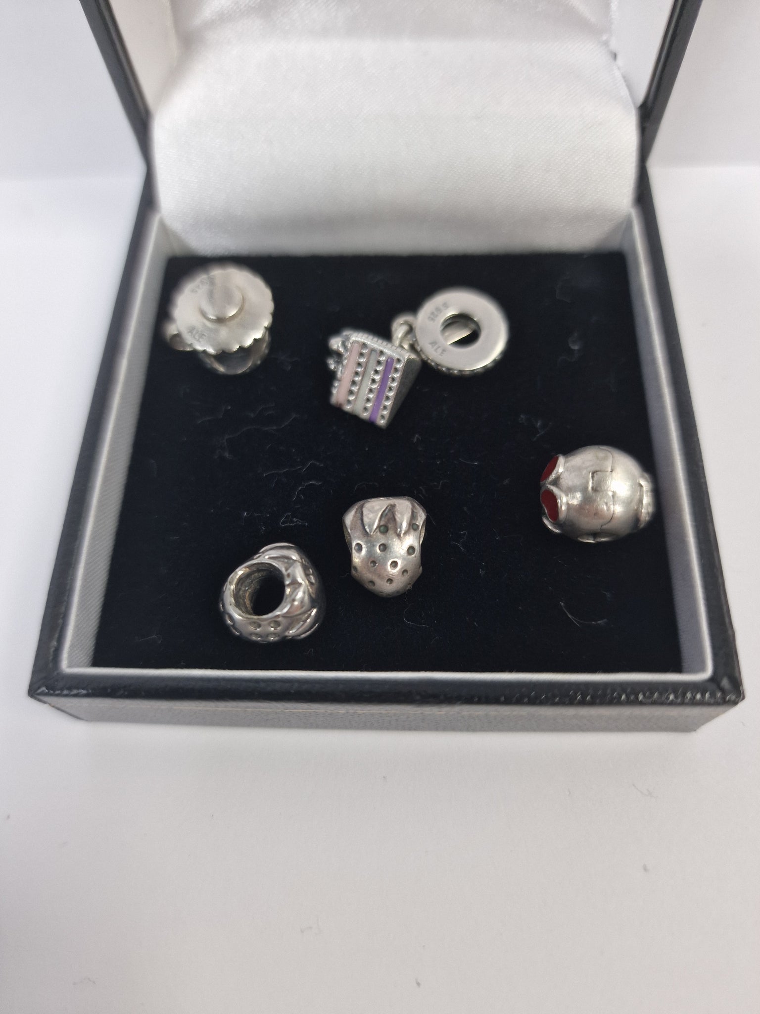 Silver 925 FOOD 5 Charm Bundle ALE