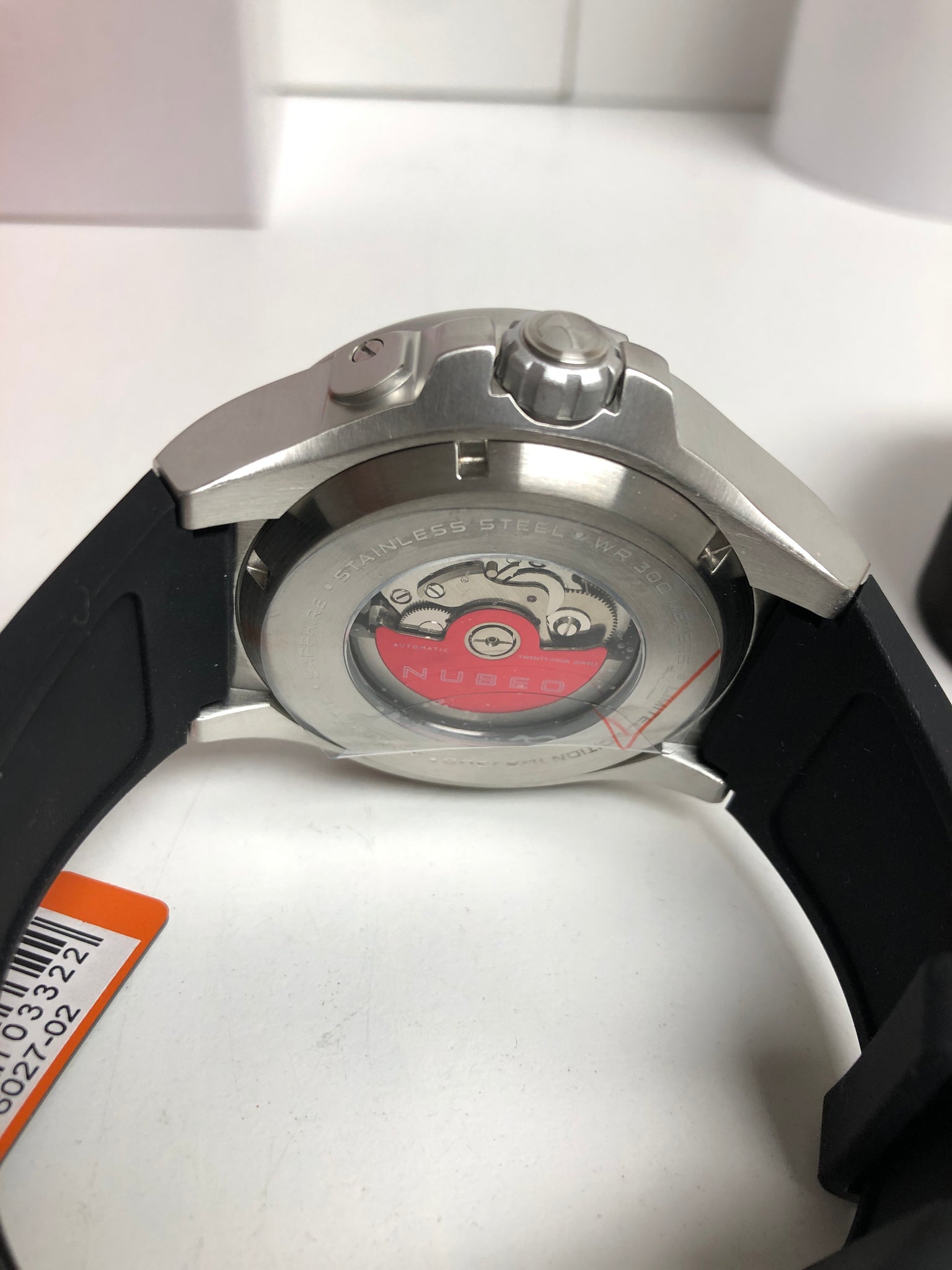 Nubeo Alvin NB-6027-02 Skeleton Automatic Watch