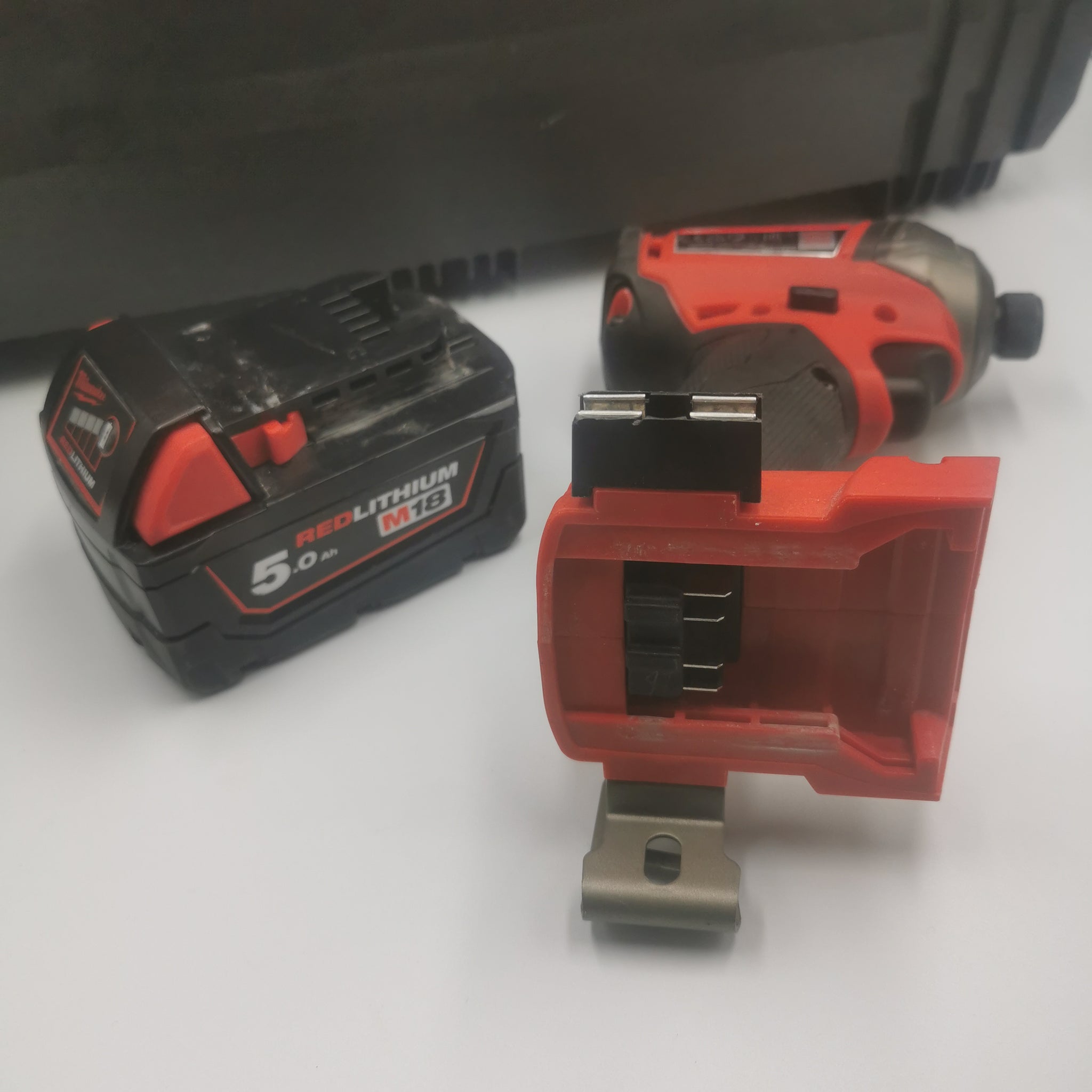 Milwaukee 18V M18FID3 Fuel Impact Driver with 5.0AH Battery, Milwaukee Case Included