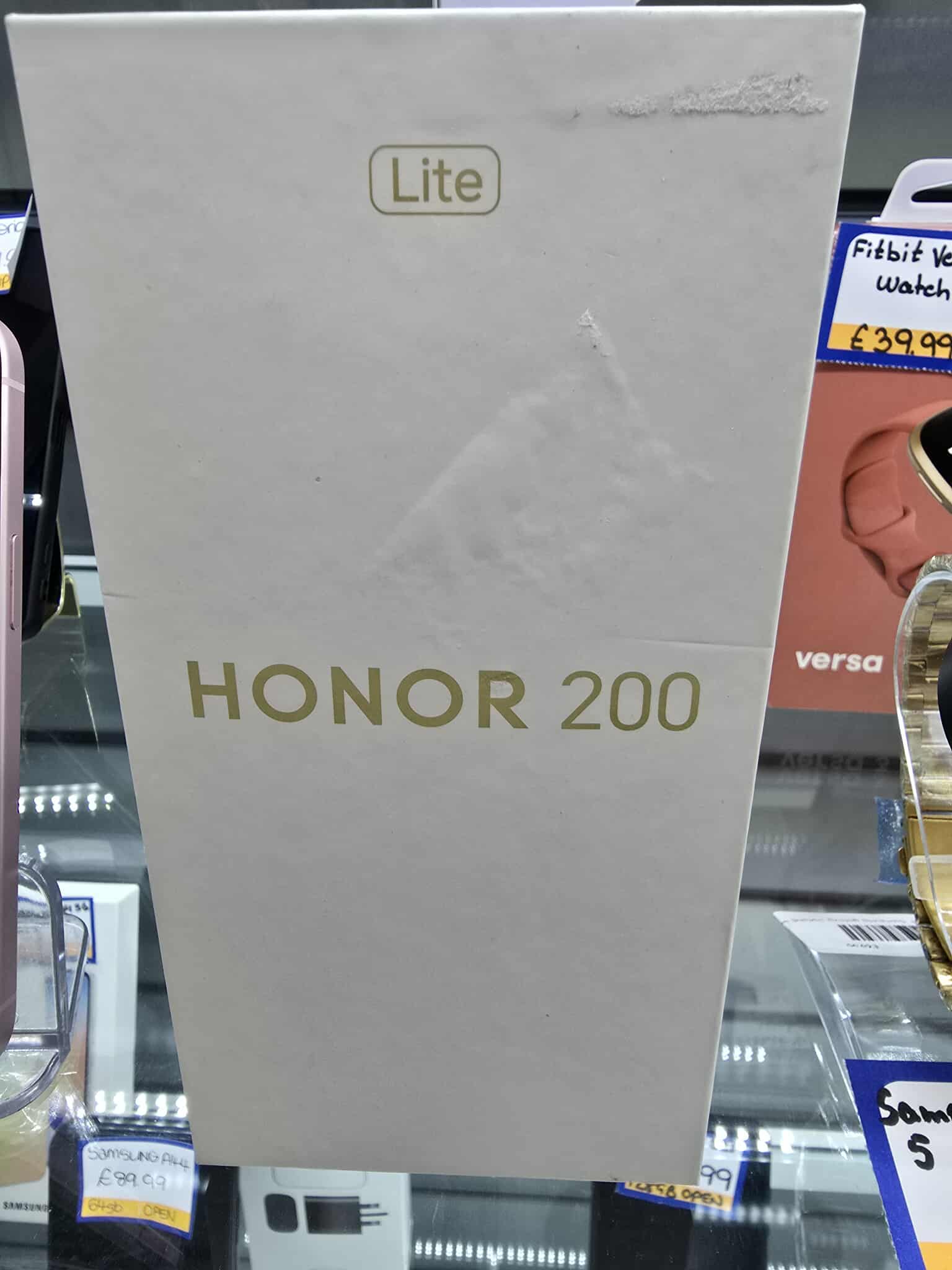 HONOR 200 Lite (8GB+256GB) Midnight Black, Unlocked C