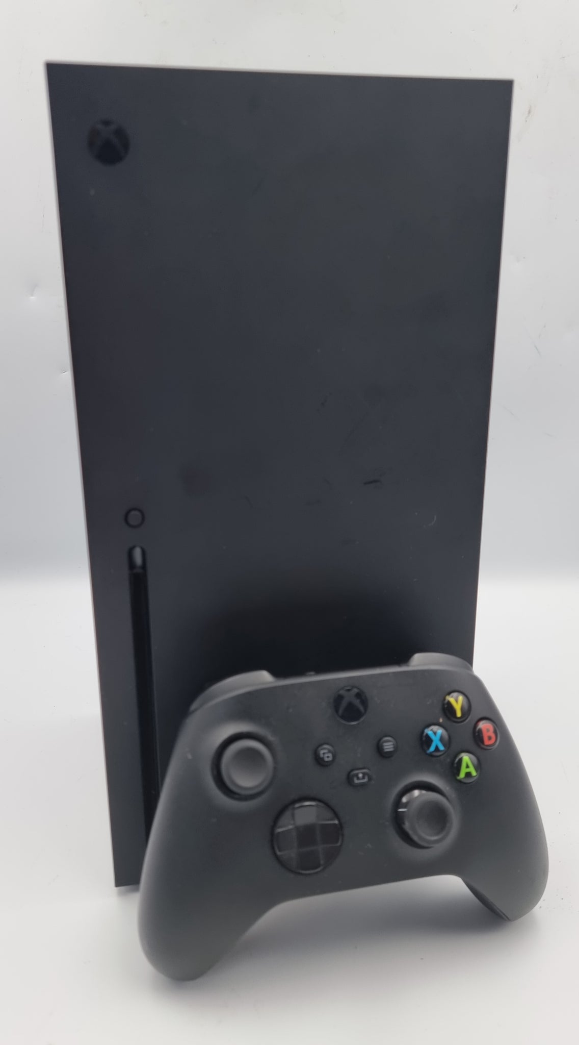 Microsoft Xbox series X 1TB black gaming console with 1 x series controller and all leads unboxed