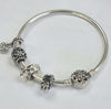 Pandora Bangle with 4 charms