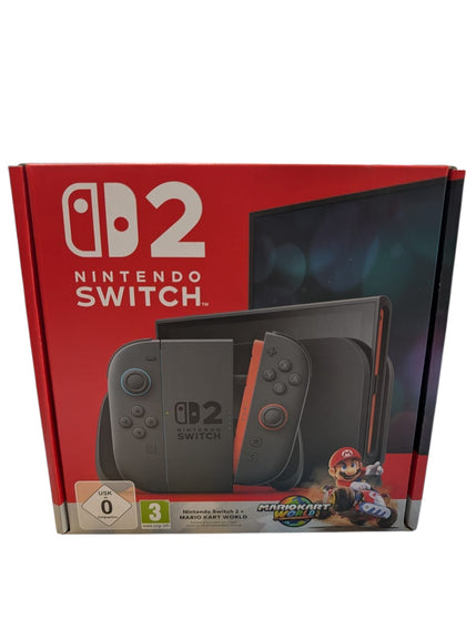 Brand new Nintendo switch 2 console with Mario kart world