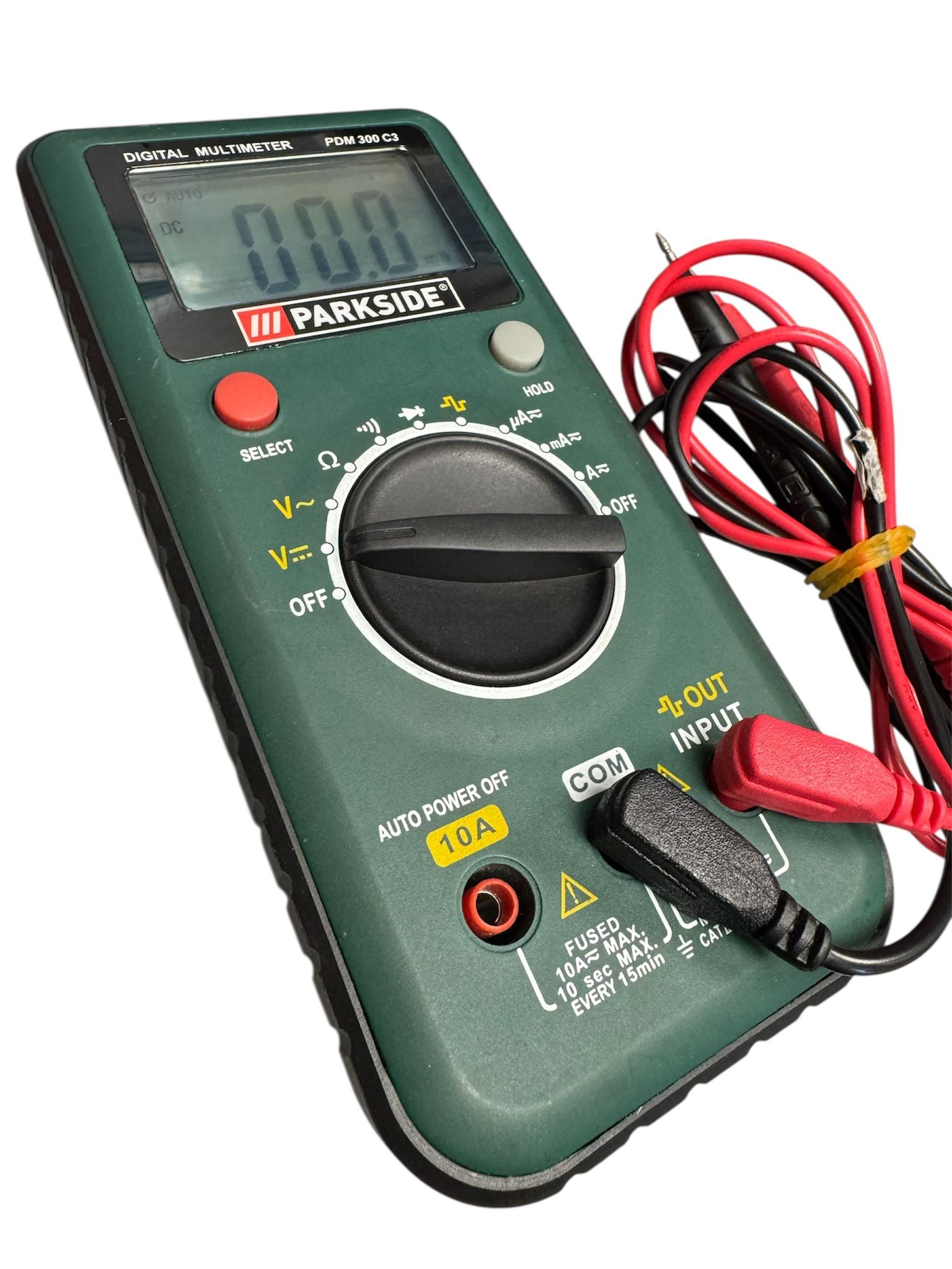 Parkside Digital Auto Range Multimeter PDM 300 C3 **Collection Only**