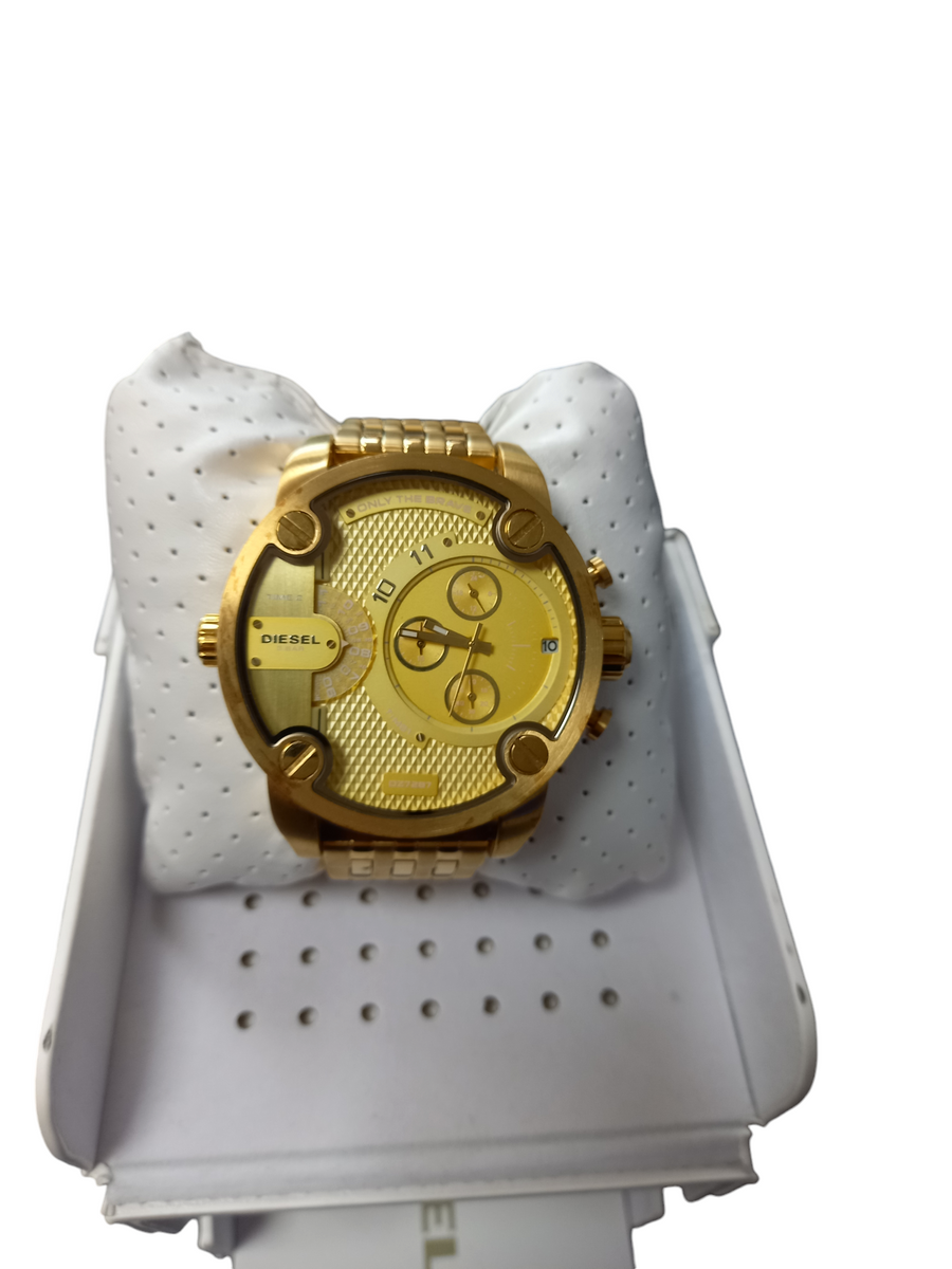 Diesel Big Daddy Gold Men s Chronograph Watch DZ7287 Cash Generator