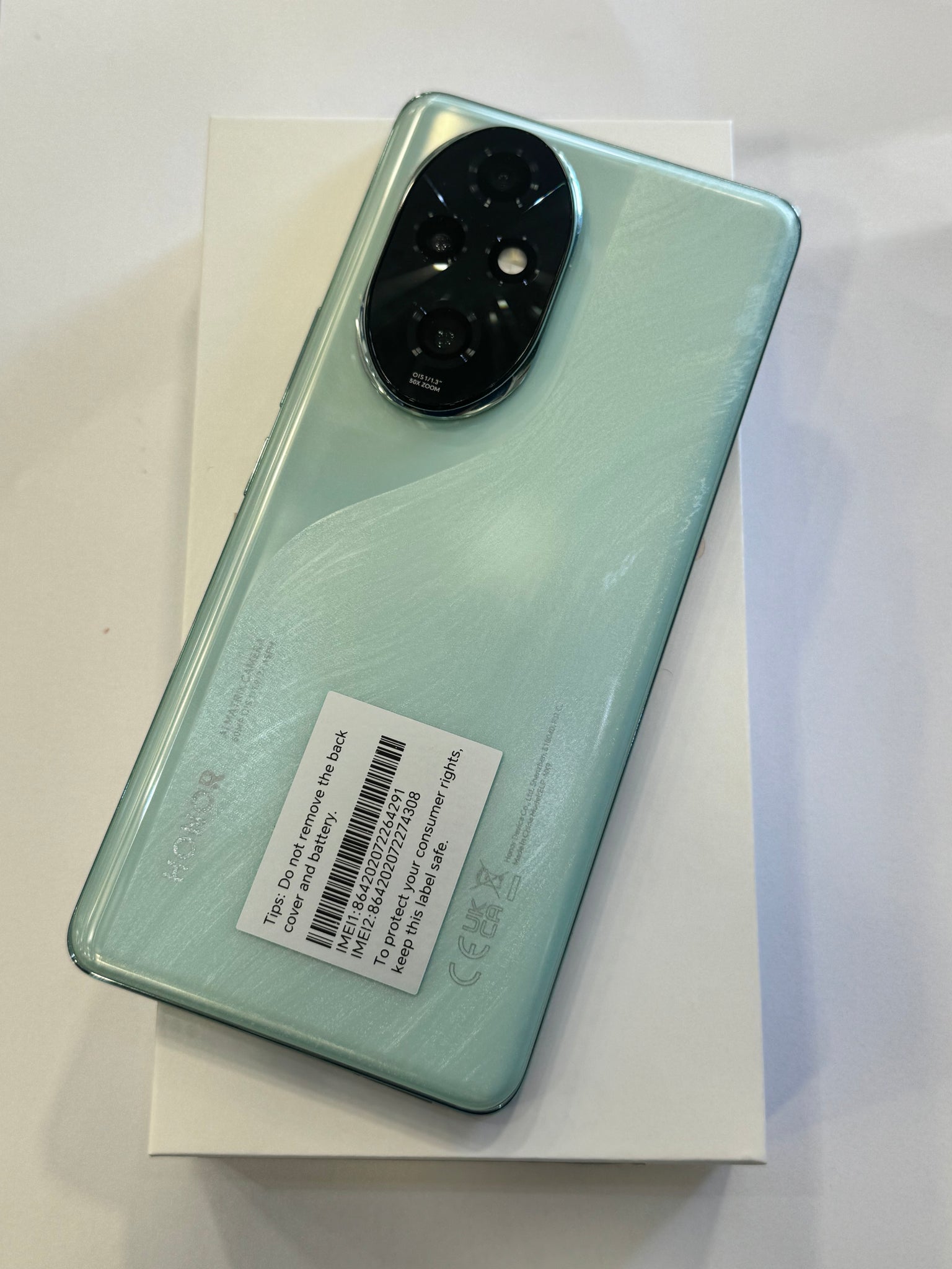 HONOR 200 Pro (12GB+512GB) Ocean Cyan - unlocked