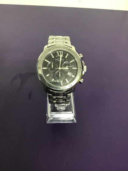 Men's Rotary Chronograph Stainless Steel Bracelet Watch