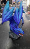 Blue Dragon On Rock Gemstone Decorative Ornament **BRAND NEW BOXED**