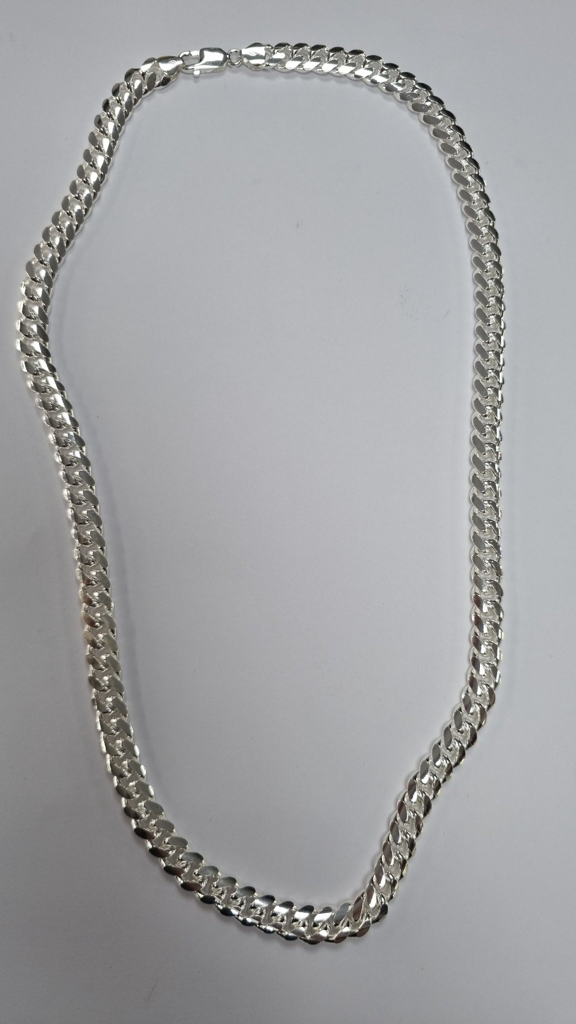 Silver Curb Chain 24" ***Brand New***