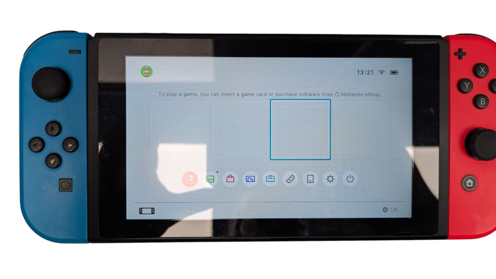 Nintendo Switch (Neon Red/Blue)