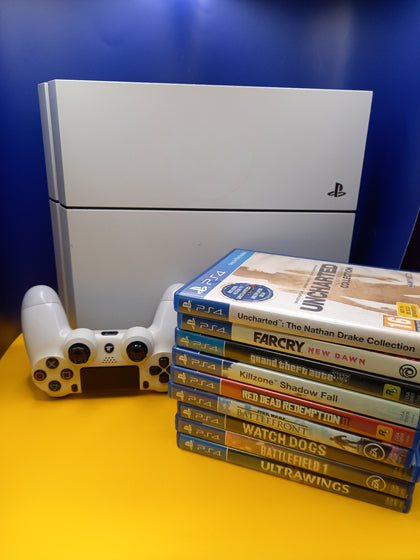 Sony PlayStation 4 Console With 9 Games
