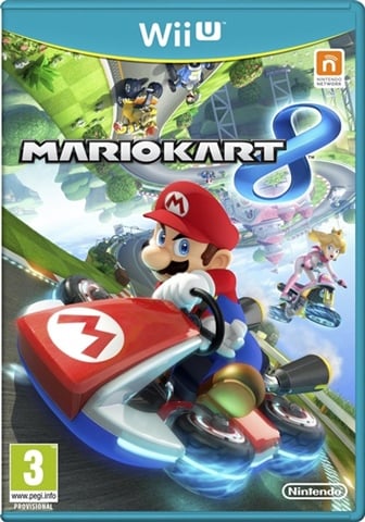Wii U Console, 32GB Premium Black & Mariiokart 8 game