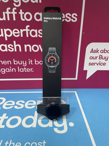Samsung Galaxy Watch5 Pro SM-R920N 3.56 cm (1.4 ) Super AMOLED 45 mm Black GPS BOXED