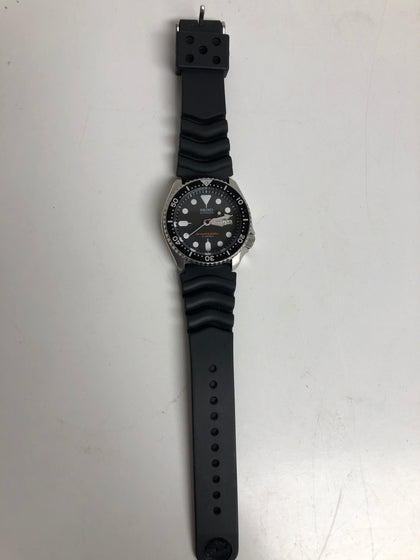 Seiko divers watch SKX007J1 rubber bubble strap