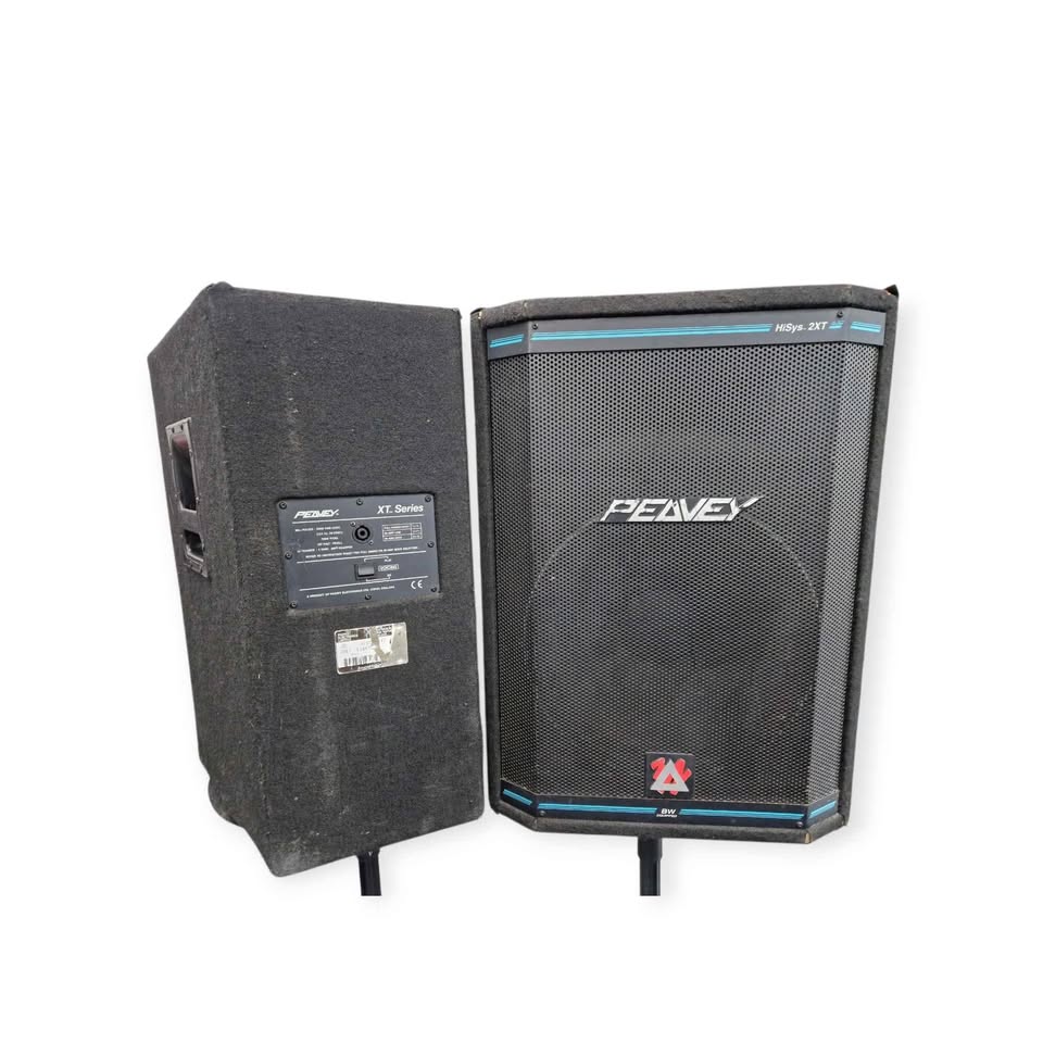 Peavey Speakers XT Series with stand *collection only*