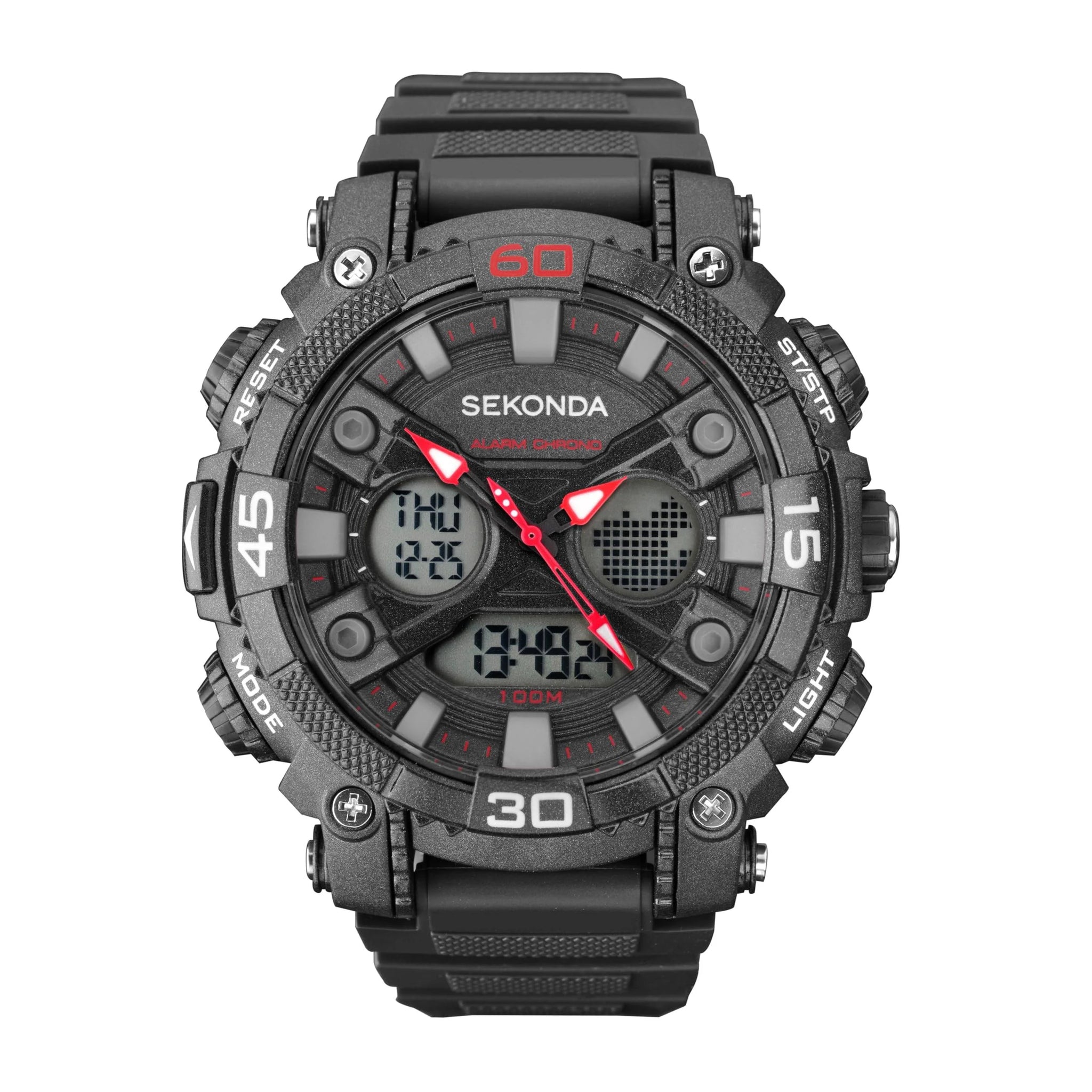 Mens Sekonda Alarm Chronograph Watch 1036