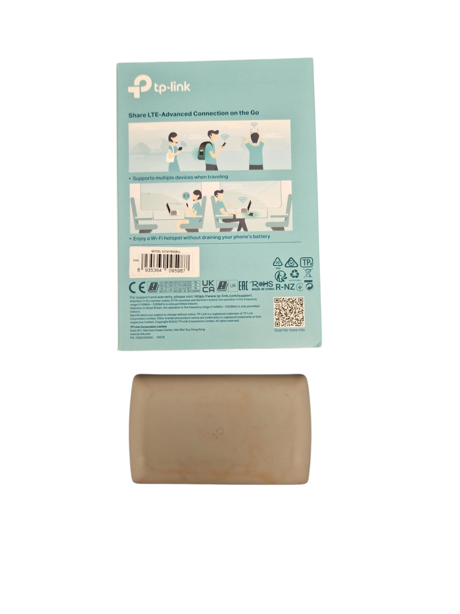 TP-Link M7450 Mobile hotspot 4G LTE Advanced