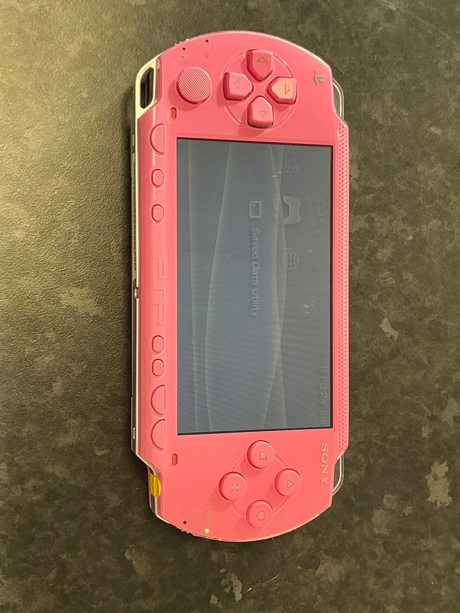 Sony PSP Pink PSP-1003 retro handheld console