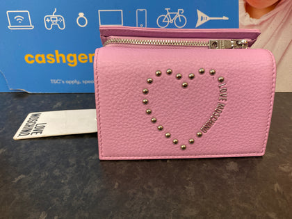 PINK LOVE MOSCHINO PURSE LEIGH STORE