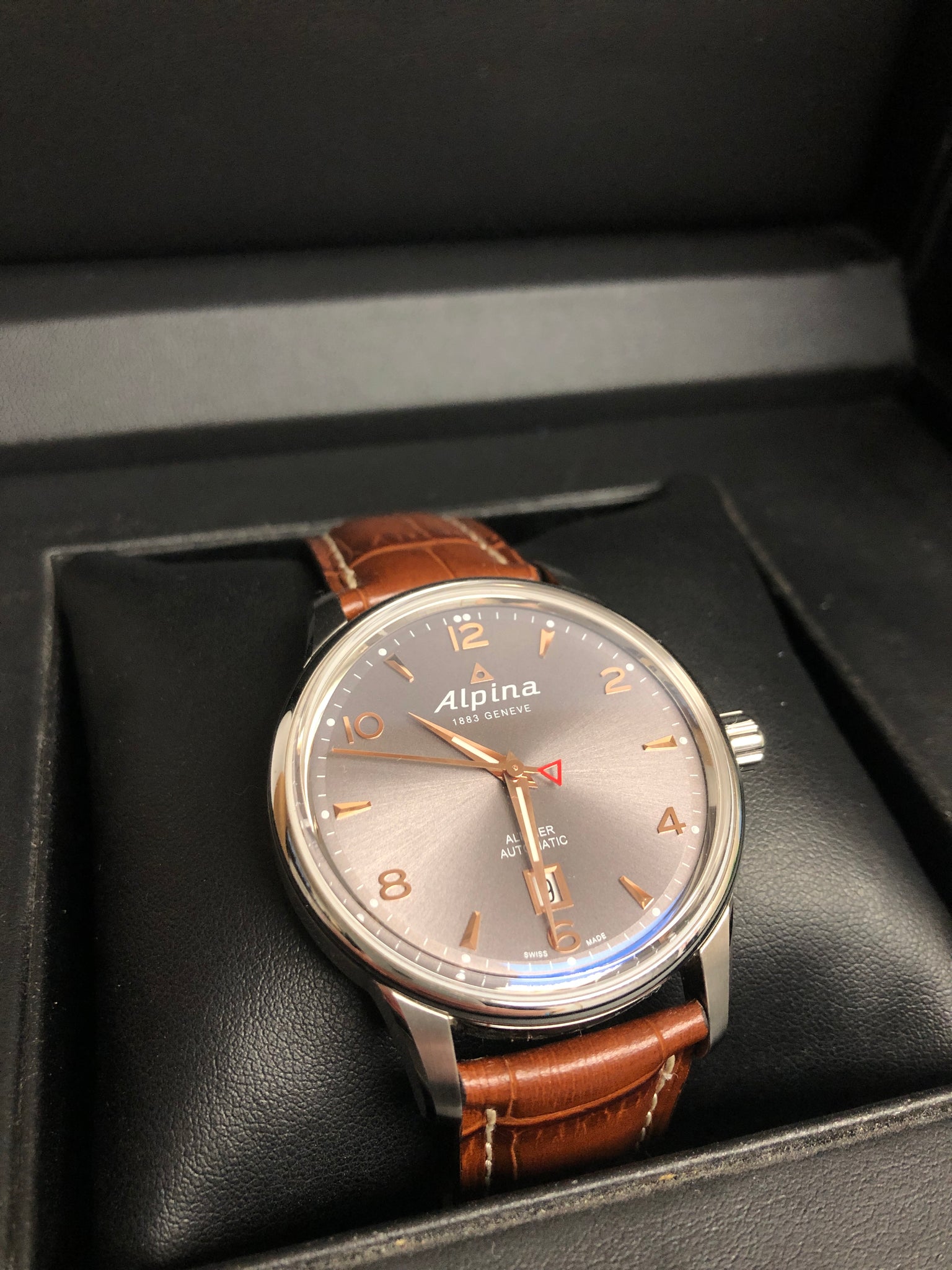 Alpina Geneve Alpiner Automatic AL-525VG4E6 Automatic Mens Watch Classic & Simple