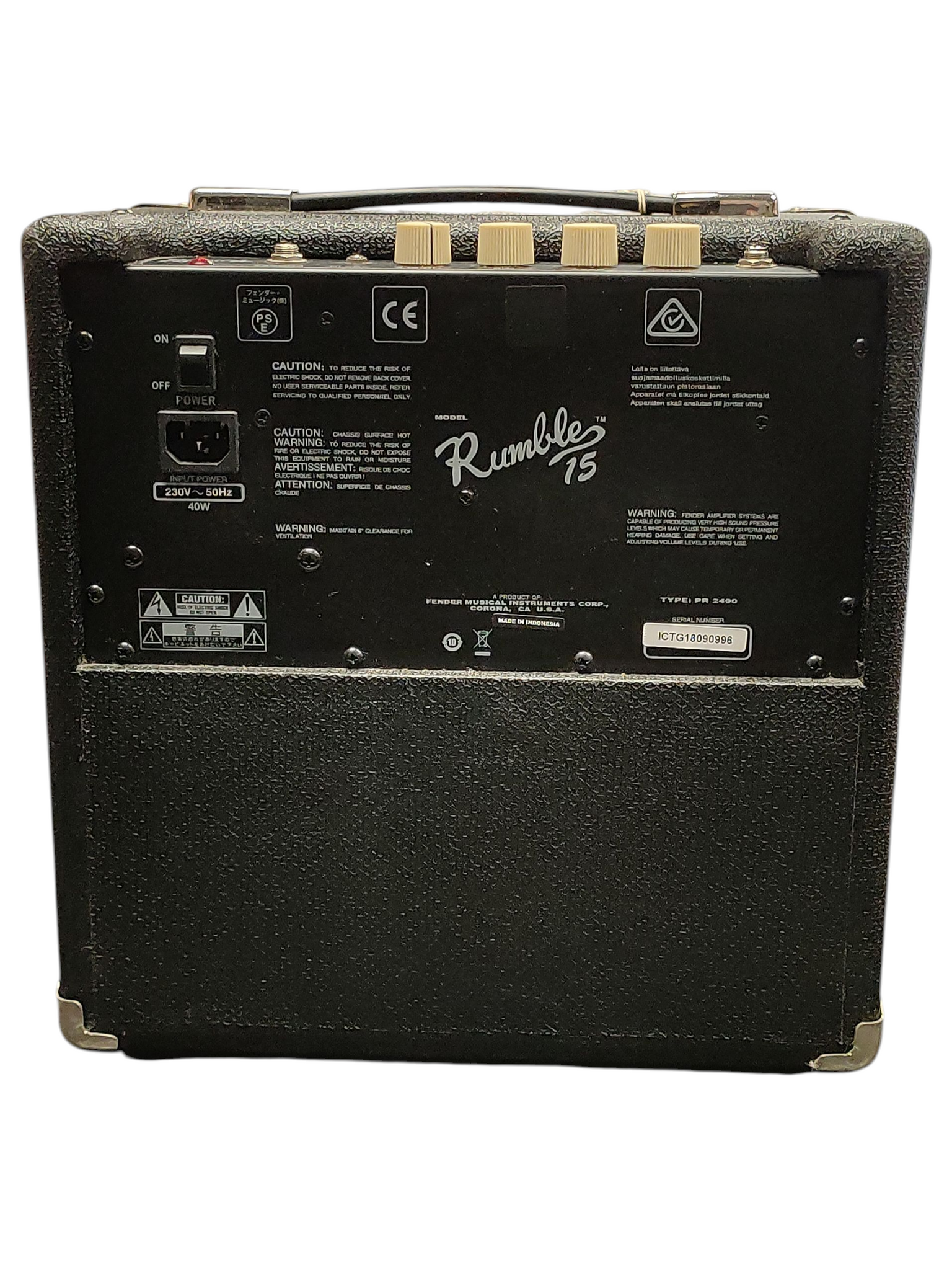 Fender Rumble 15 Amp **COLLECTION ONLY**