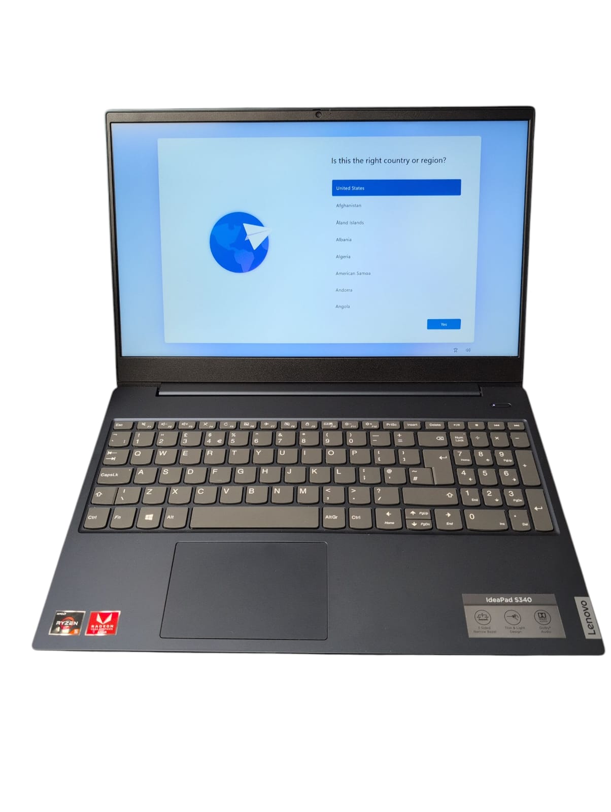Lenovo Ideapad S340 Laptop 4GB RAM 256GB SSD