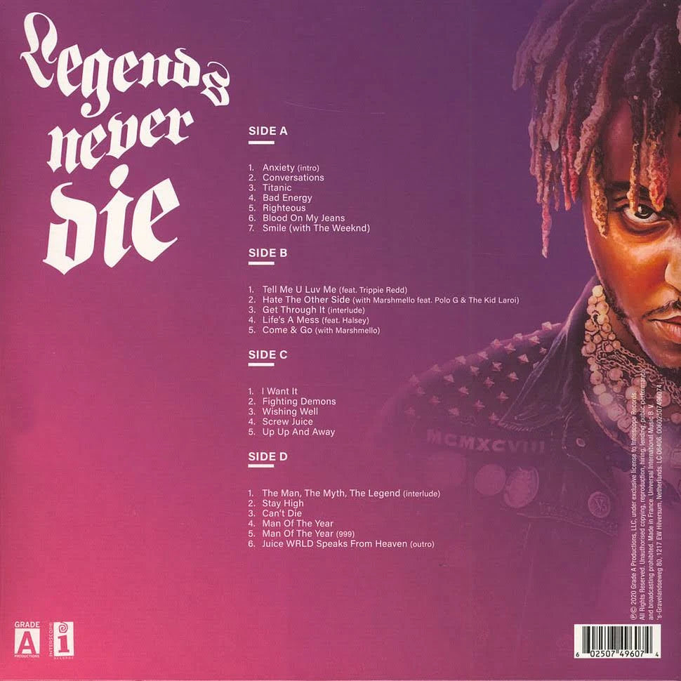 Juice Wrld - Legends Never Die Vinyl