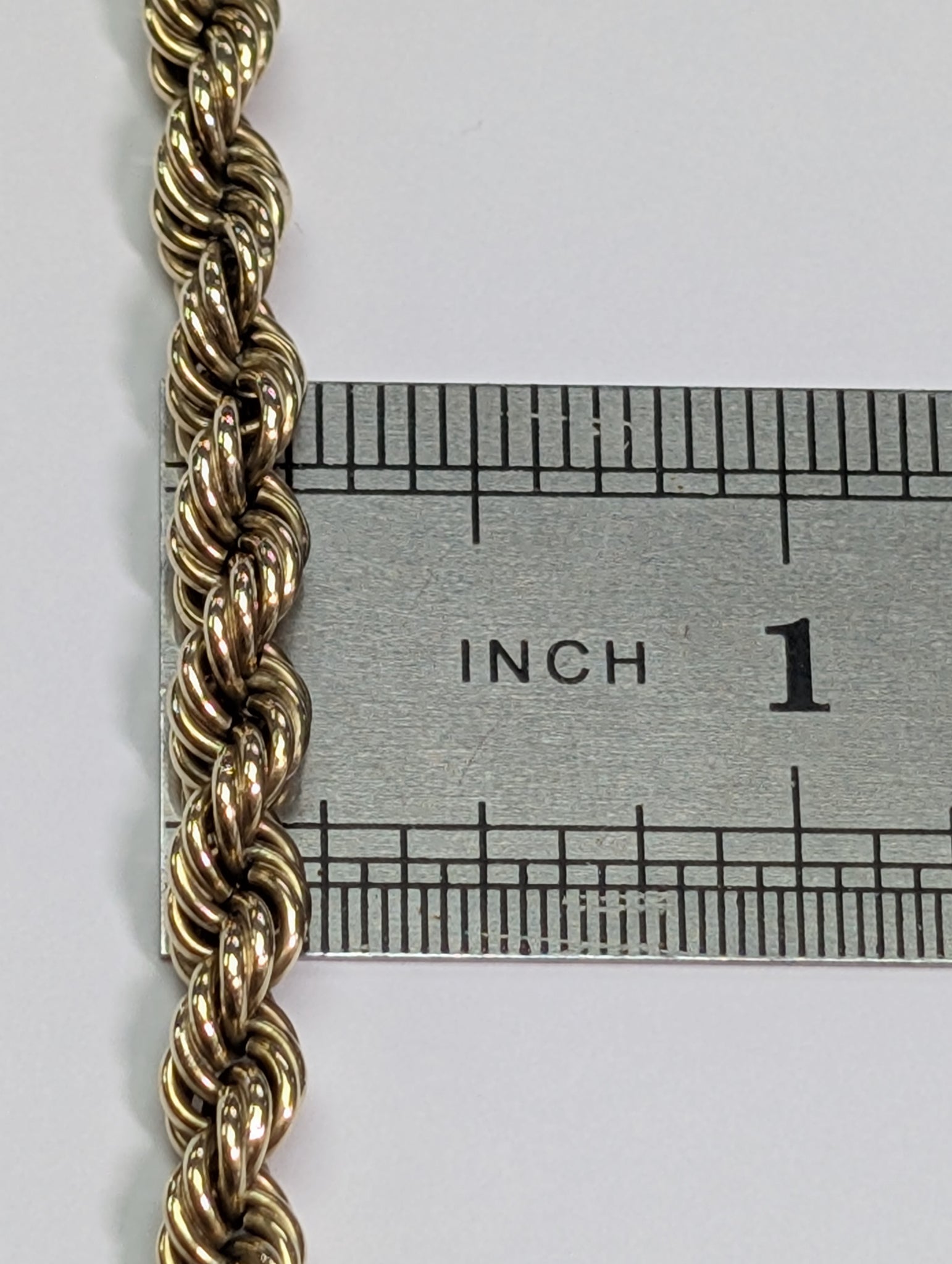 9ct Gold Heavy Rope Chain