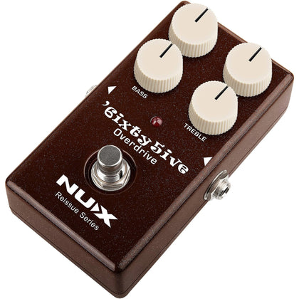 NUX 6ixty 5ive Overdrive Guitar Effects Pedal
