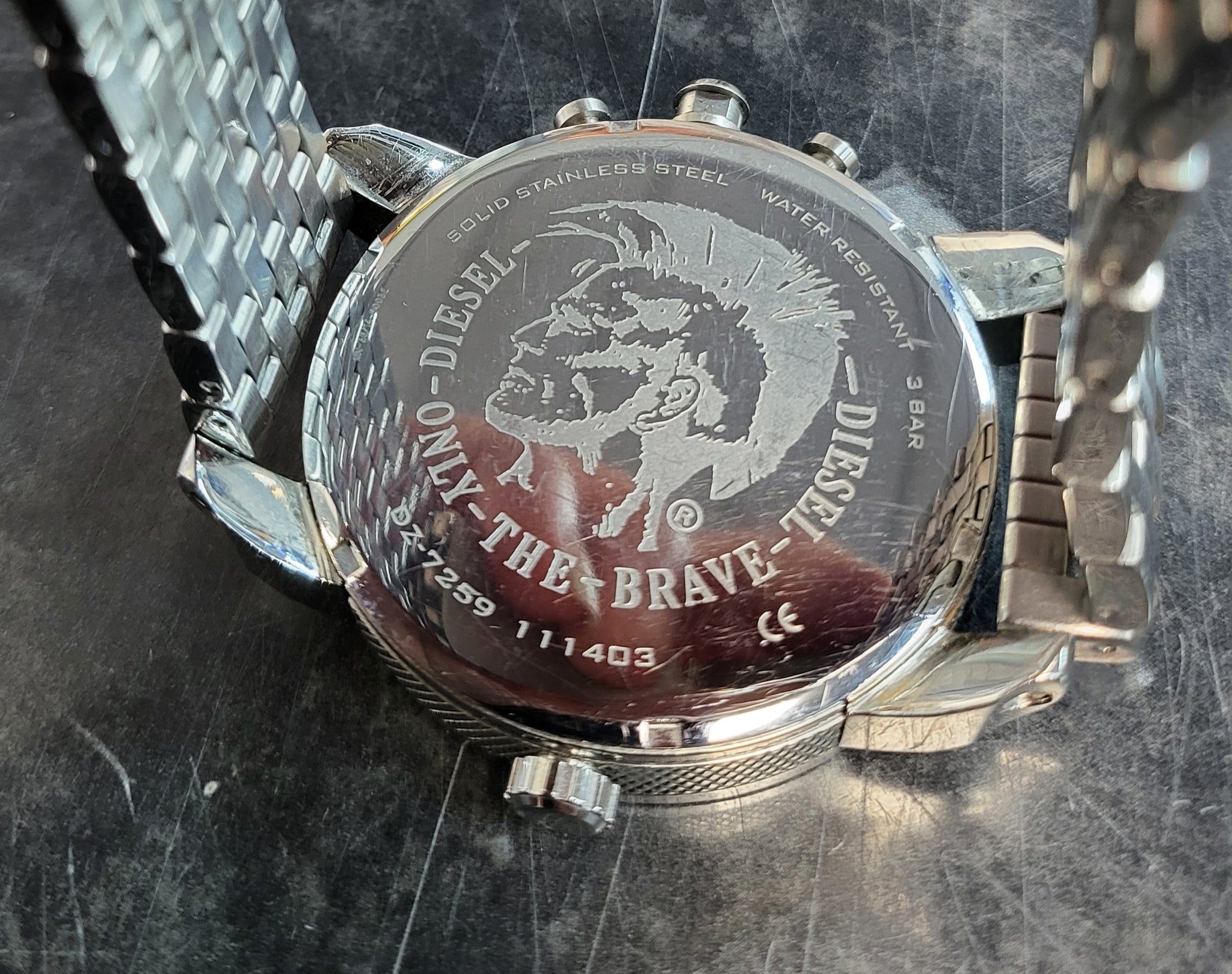 Mens Diesel Little Daddy Chronograph Watch DZ7259