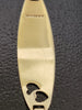 9ct Yellow Gold Delicate ID Bracelet with Heart Feature - 7.5" - 1.39G