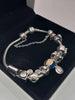 (925 ALE Hallmarked&Tested), Pandora Bracelet With 11 Charms