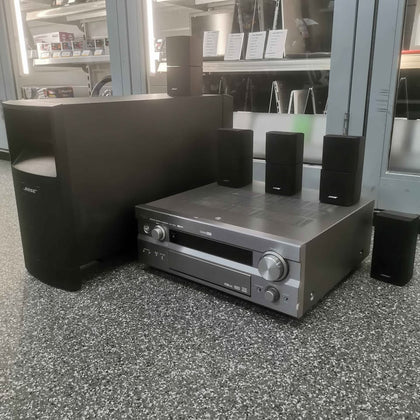 Bose Acoustimass 10 Series III Speaker System wityh yamaha amp