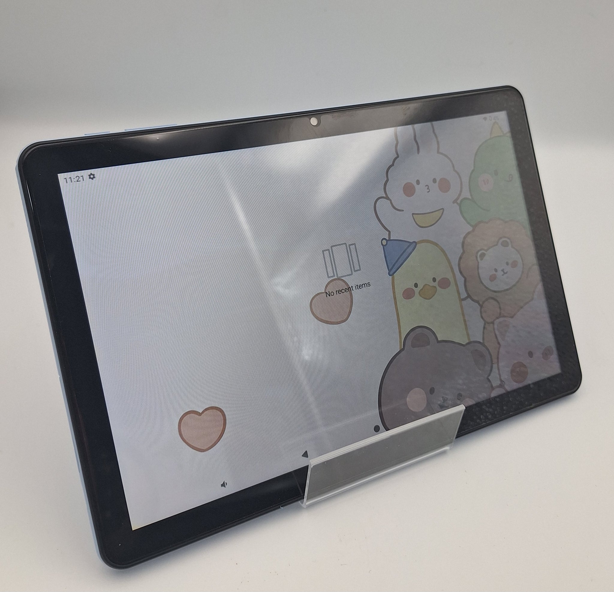 Cwowdefu android tablet 10" LCD display 128GB baby blue WiFi unlocked unboxed