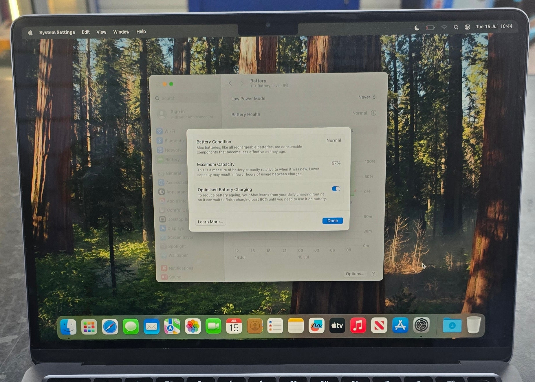 MacBook Air 13-inch - Silver - 256gb - M2 - Sequoia (2022)