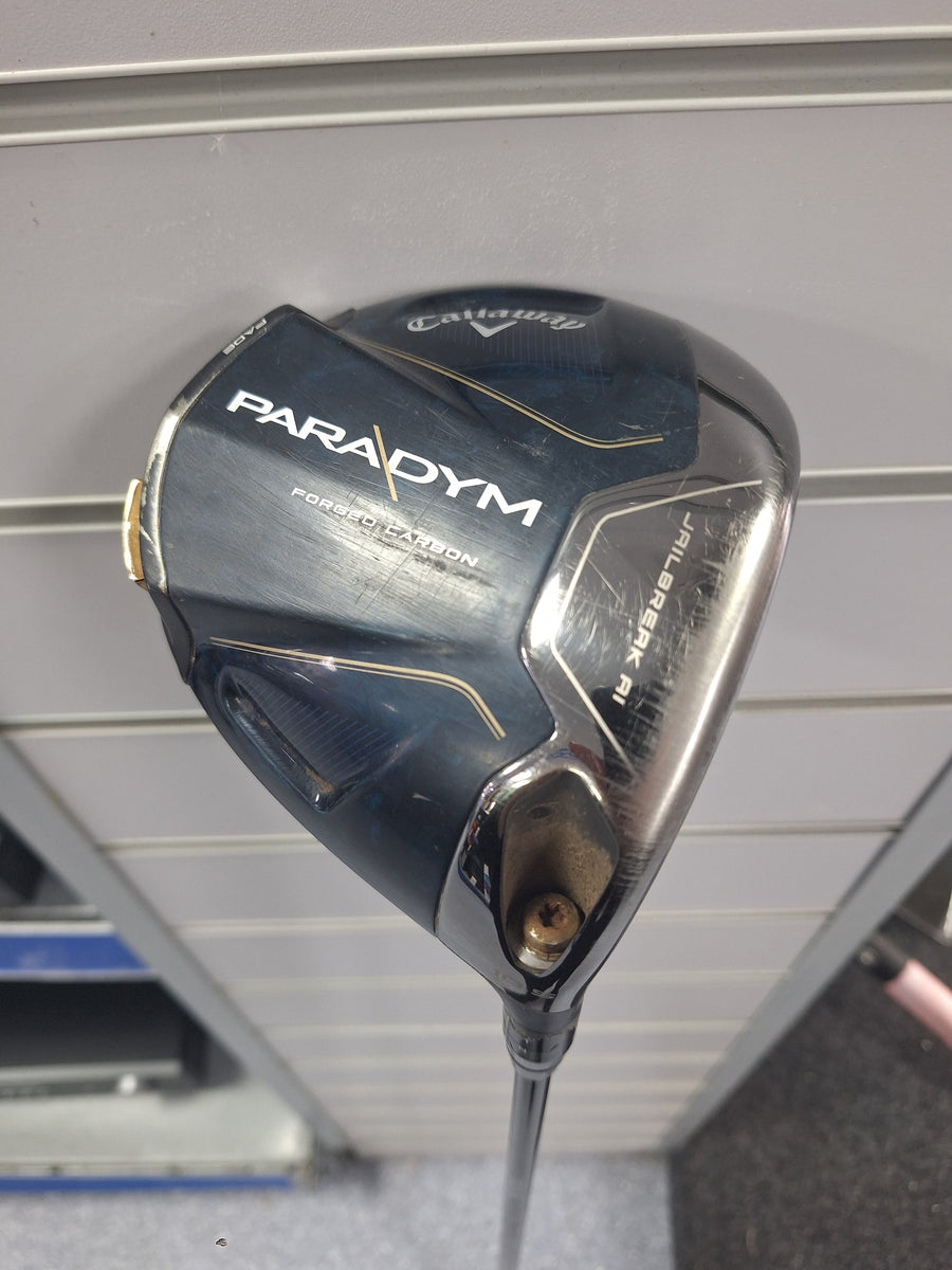 Callaway Paradym Forged Carbon 10.5° Driver Stiff Graphite Shaft