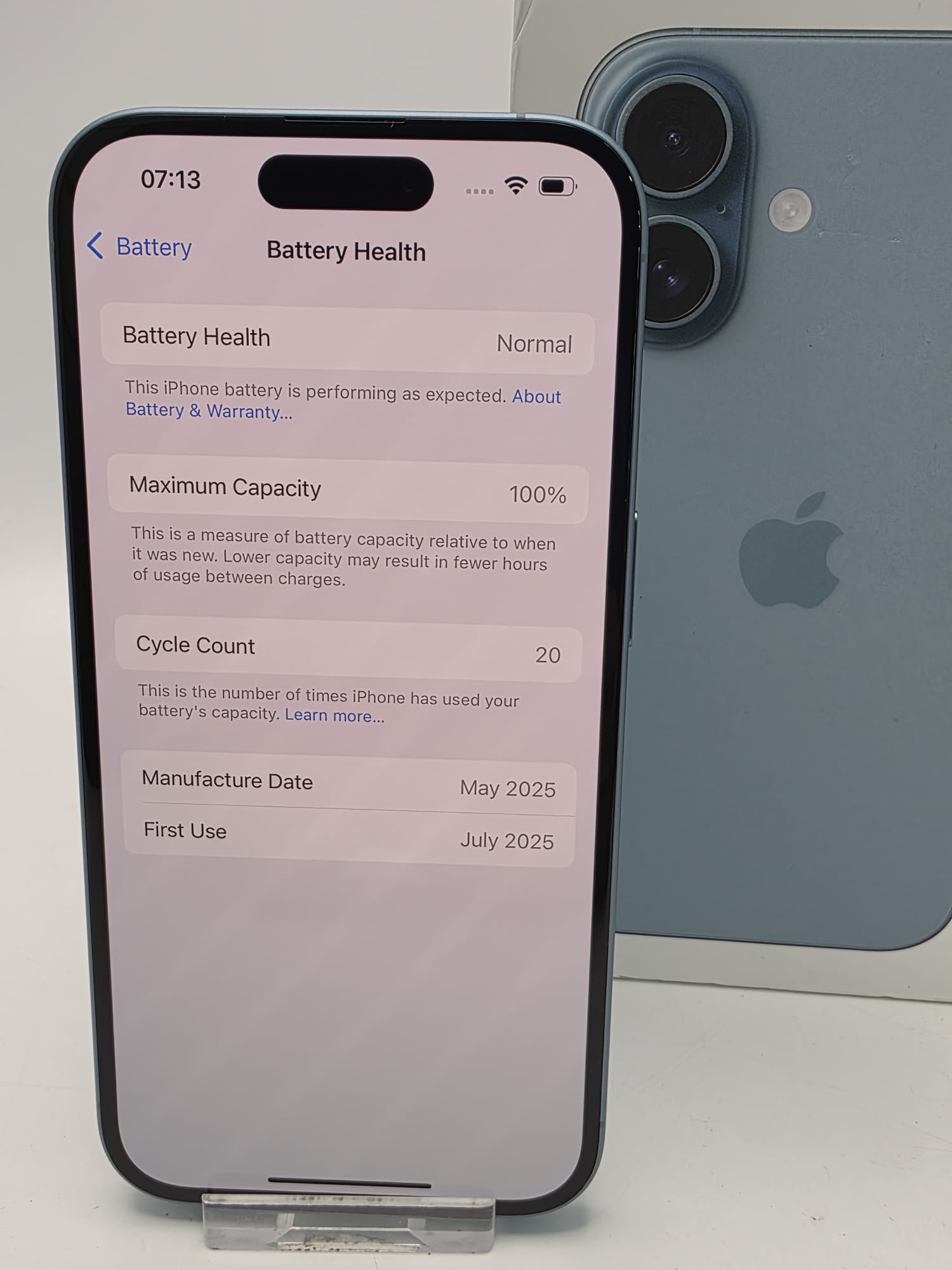 Apple iPhone 16 128GB Teal Unlocked BOXED - 100% BATTERY HEALTH - APPLE WARRANTY
