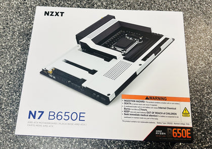 NZXT N7 Gaming Motherboard B650E - White