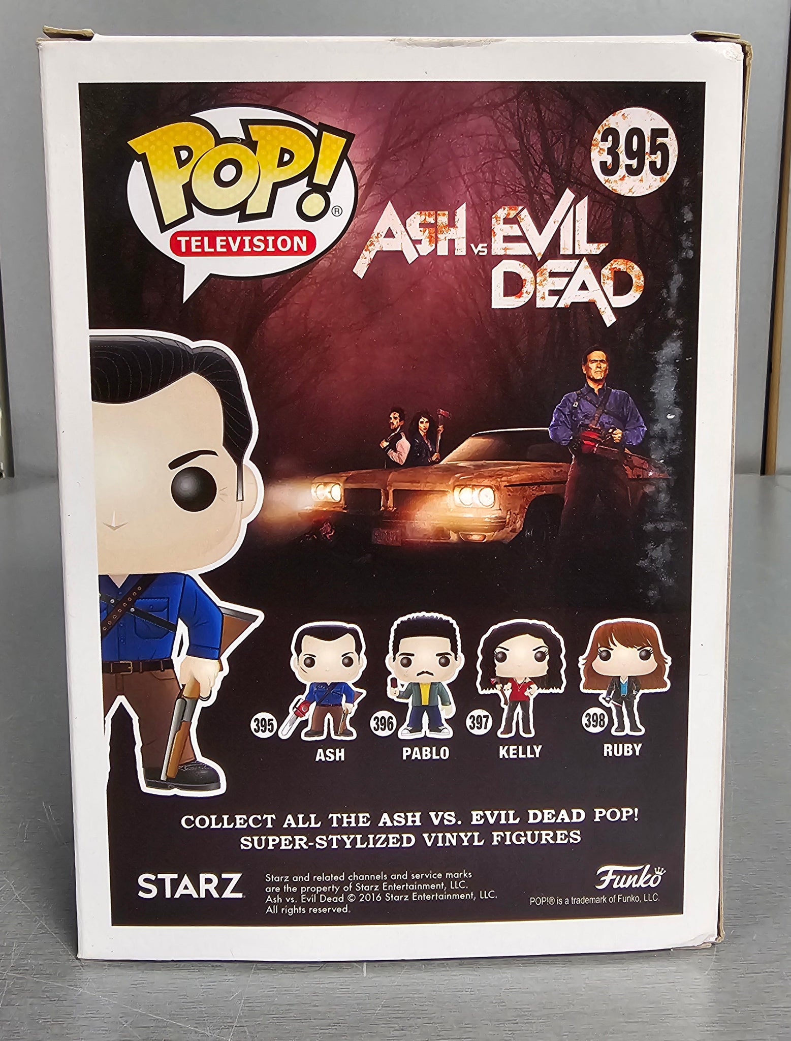 ASH VS EVIL DEAD EXCLUSIVE BLOODY ASH FUNKO POP VINYL FIGURE #395 BRUCE CAMBELL