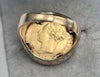 Queen Victoria Half Sovereign Ring Size U1/2