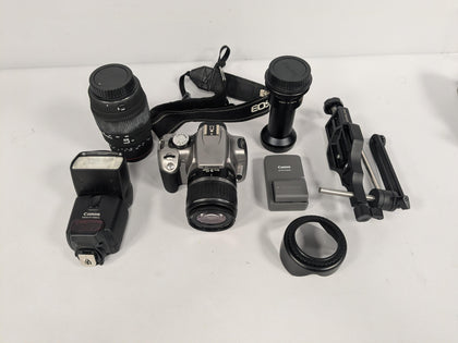 Canon Eos 350d 8.0mp Digital Slr Camera - Silver